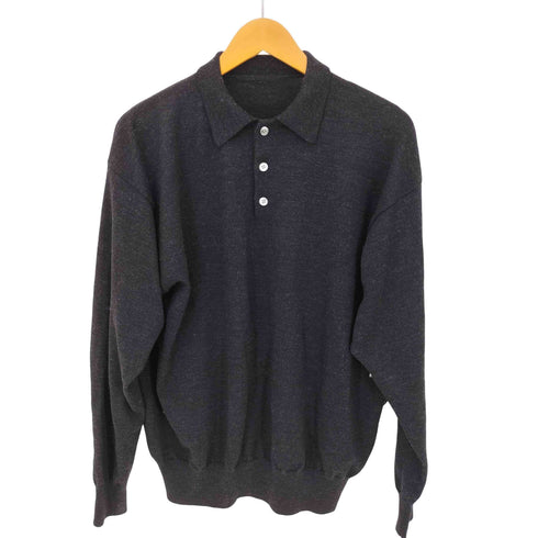 クレプスキュール crepuscule 22AW Polo ニットポロシャツ メンズ JPN:2