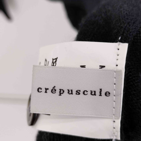 クレプスキュール crepuscule 22AW Polo ニットポロシャツ メンズ JPN:2