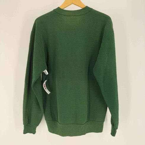 90S USA製 JERZEES ボディ MARCHING BAND 3段 カレッジ プリント クルーネック スウェット メンズ import:M