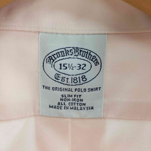 ブルックスブラザーズ BROOKS BROTHERS THE ORIGINAL POLO SHIRT SLIM FIT ボタンダウン L/S シャツ メンズ 15 1/2 -32