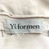 ワイズフォーメン Ys for men ダメージ クルーネックカットソー Y2K メンズ
