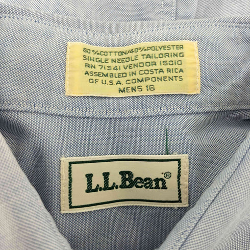 エルエルビーン L.L.Bean Oxford B.D S/S Shirt オックスフォード シャツ メンズ