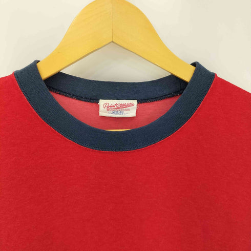 pointe athletic SPORTING GOODS シングルステッチ ツートンTシャツ メンズ import:M