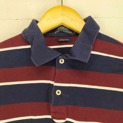 ポロラルフローレン POLO RALPH LAUREN ボーダーポロシャツ メンズ JPN:L