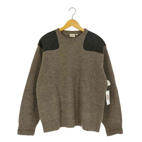 エルエルビーン L.L.Bean キルティングパッチ ウール コマンドニット メンズ import:L