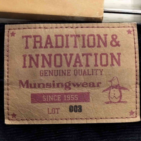 マンシングウェア Munsingwear プリント 刺繍 コーデュロイパンツ メンズ 85