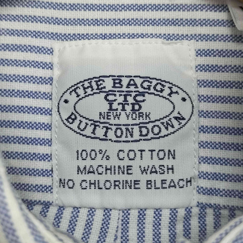 バギー THE BAGGY ボタンダウンストライプシャツ メンズ import:XS