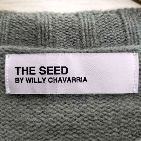 ウィリーチャバリア WILLY CHAVARRIA THE SEED DJANGO クルーネック ウール ニット メンズ 42