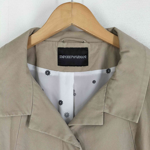 エンポリオアルマーニ EMPORIO ARMANI ベルト付き 比翼ショートチェスターコート レディース EUR:38