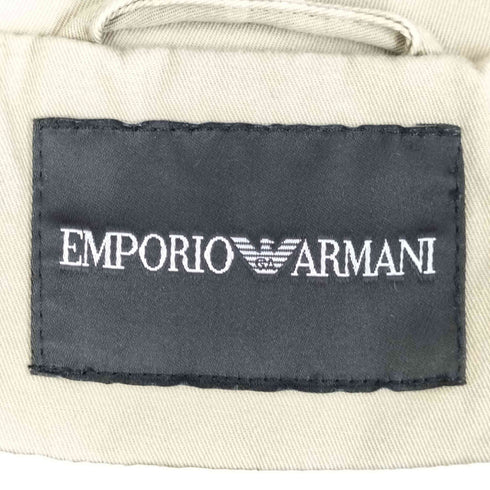 エンポリオアルマーニ EMPORIO ARMANI ベルト付き 比翼ショートチェスターコート レディース EUR:38