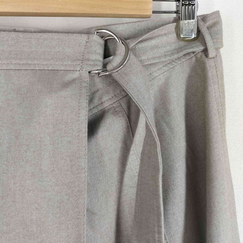 ザラ ZARA レーヨン混 カーゴ巻きスカート スリット レディース JPN:M