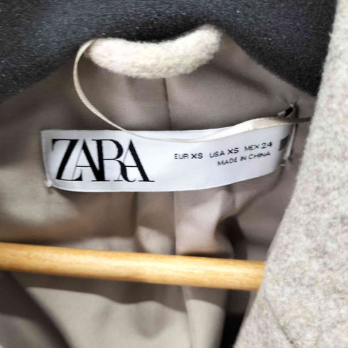 ザラ ZARA オーバーサイズ チェスターコート レディース JPN:XS