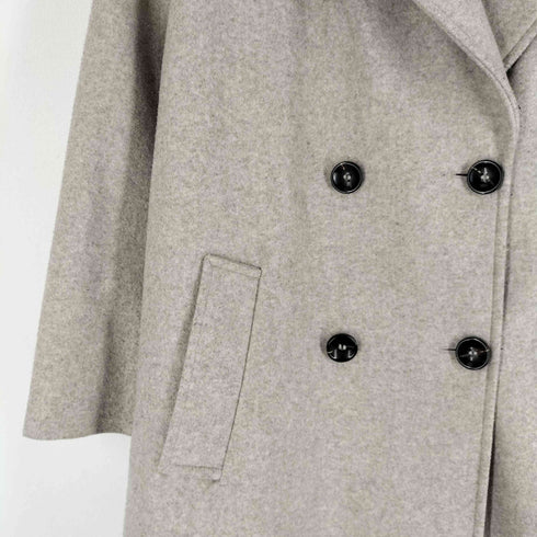 ザラ ZARA ダブルチェスターコート オーバーサイズコート レディース import:M