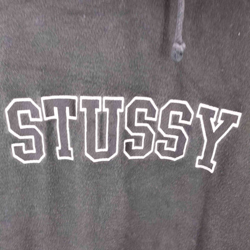 ステューシー Stussy タオル地フロントロゴプルオーバーフーディ メンズ JPN:L
