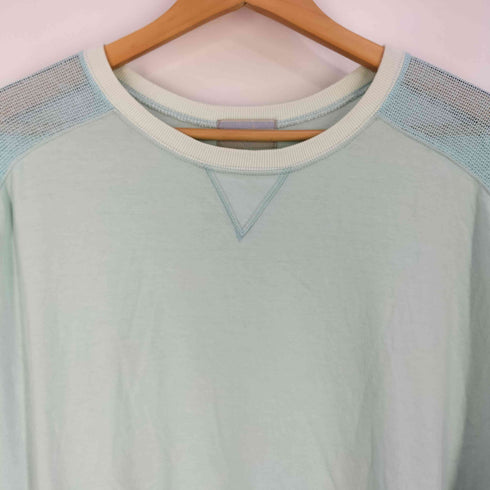 HOMELESS TAILOR KARAMI TOPS メッシュ切替 ロングスリーブTシャツ メンズ FREE