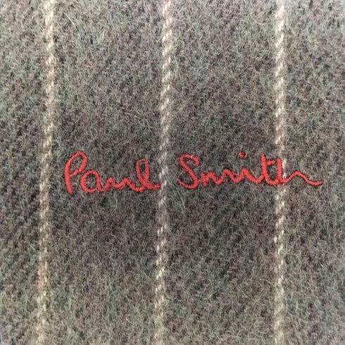 ポールスミス Paul Smith カシミア100 フリンジマフラー メンズ