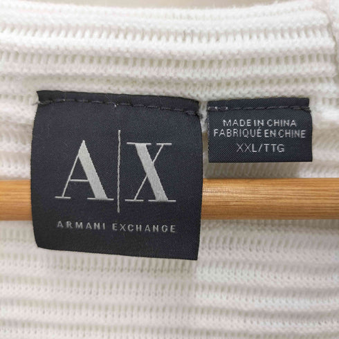 アルマーニエクスチェンジ ARMANI EXCHANGE 切り替えニットパーカー メンズ JPN:XXL