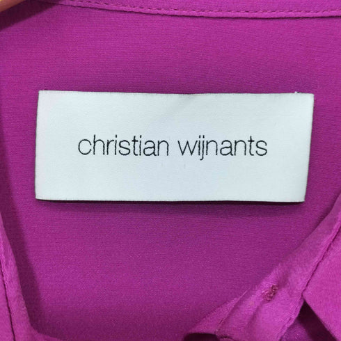 クリスチャンワイナンツ christian wijnants スリーブデザイン ロングスリーブシャツ レディース 36