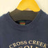 クロスクリーク CROSS CREEK 90S USA製 刺繍 クルーネック スウェット メンズ JPN:M