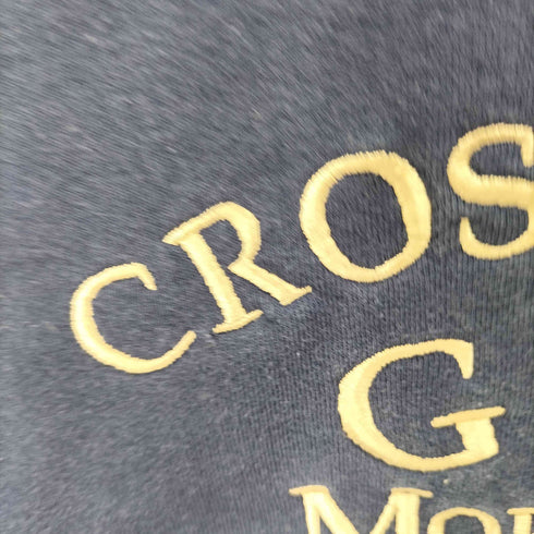 クロスクリーク CROSS CREEK 90S USA製 刺繍 クルーネック スウェット メンズ JPN:M