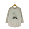 COTTON PAN GOATボディ キャラクタープリント ラグラン ロングスリーブTシャツ メンズ import:XL