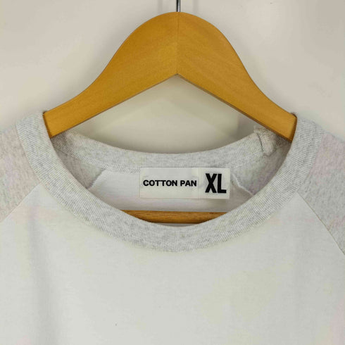 COTTON PAN GOATボディ キャラクタープリント ラグラン ロングスリーブTシャツ メンズ import:XL