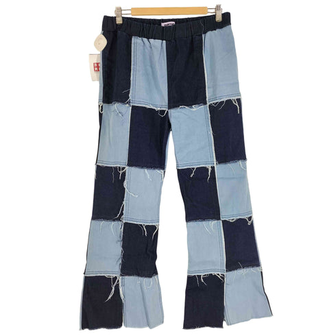 プニュズ PUNYUS 22SS パッチワークデニムフレアパンツ レディース JPN:3