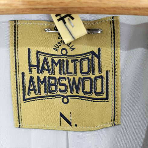 HAMILTON LAMBSWOOL ウール混コート レディース