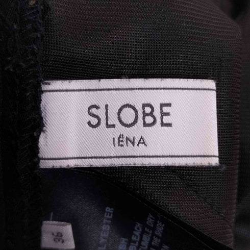 スローブイエナ SLOBE IENA ピンタックセミフレアパンツ レディース JPN:36