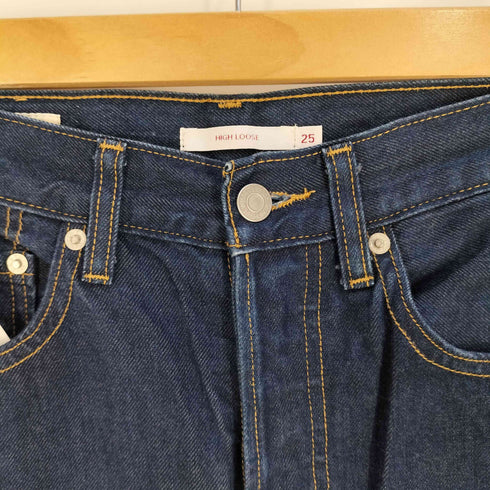 リーバイス Levis PREMIUM HIGH LOOSE ハイルーズ ボタンフライ デニムパンツ レディース W25 L26