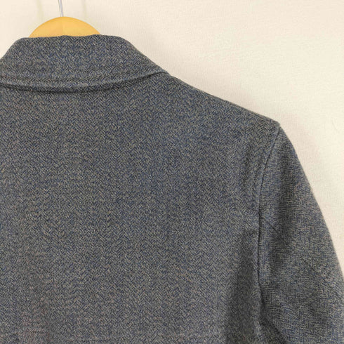 ミスターオリーブ MR.OLIVE ツイード ステンカラーコート ショート丈 メンズ JPN:S