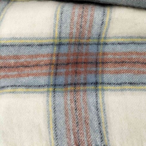 エルエルビーンシグネチャー L.L.Bean SIGNATURE ウール チェック柄 大判ストール レディース