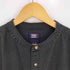 フェイデッドグローリー FADED GLORY 2ポケット バンドカラー ブラックデニムシャツ メンズ import:XL