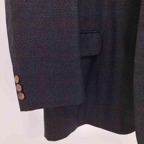 MARUKI WEAR TOKYO MADE チェック柄 ウール 3Bテーラードジャケット メンズ