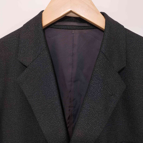 MARUKI WEAR TOKYO MADE チェック柄 ウール 3Bテーラードジャケット メンズ