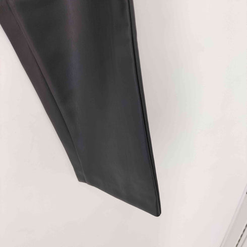 ザラ ZARA フェイクレザーテーパードパンツ レディース EUR:36