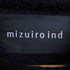 ミズイロインド mizuiro ind ドレープネック アシンメトリー ウールニットコート レディース FREE