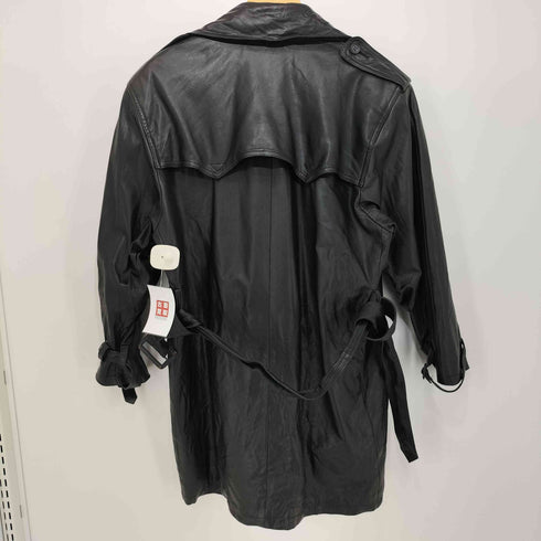 Cilfa collection カウレザー ミドル レザートレンチコート メンズ JPN:L