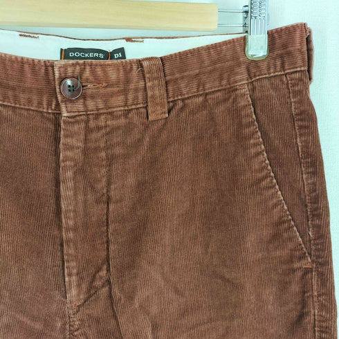 ドッカーズ DOCKERS 細畝 コーデュロイ ストレートパンツ メンズ 33×36