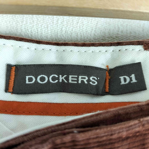 ドッカーズ DOCKERS 細畝 コーデュロイ ストレートパンツ メンズ 33×36