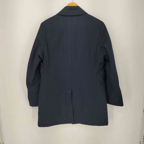 RUCKEN BACCHAR SOLOETX 裏地キルトチェックウールポリコート メンズ JPN:M