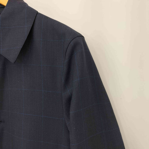 RUCKEN BACCHAR SOLOETX 裏地キルトチェックウールポリコート メンズ JPN:M