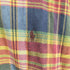 ラルフローレン RALPH LAUREN CLASSIC FIT ポニー刺繍 チェック柄ボタンダウンネルシャツ メンズ import:L