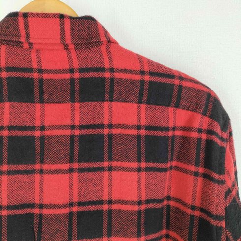 ランバンオンブルー LANVIN en Bleu チェック柄 長袖ネルシャツ メンズ JPN:48