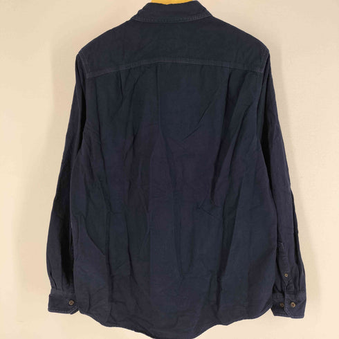 エディーバウアー Eddie Bauer 長袖ネルワークシャツ メンズ import:M