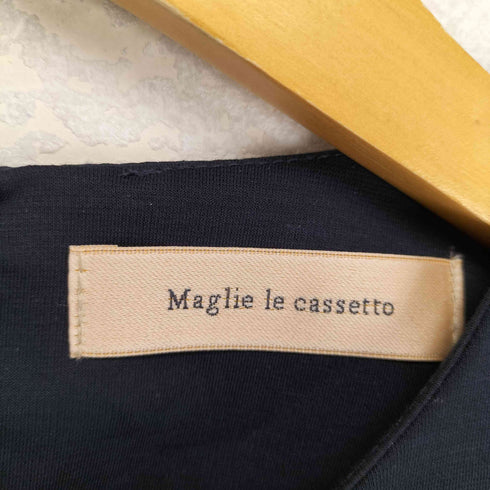 Maglie le cassetto マリン刺繍カットソー elegance レディース 7