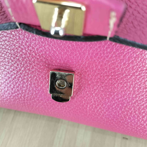 LORISTELLA MADE IN ITALY レザーショルダーバッグ レディース