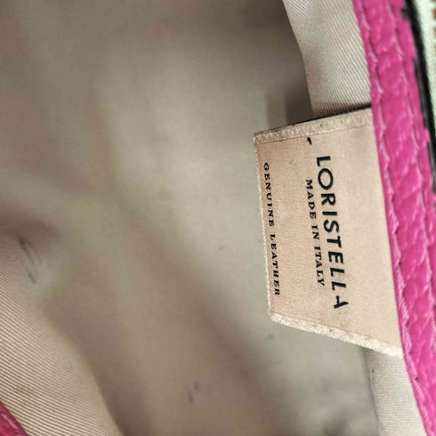 LORISTELLA MADE IN ITALY レザーショルダーバッグ レディース