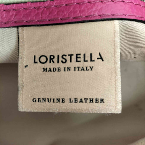LORISTELLA MADE IN ITALY レザーショルダーバッグ レディース