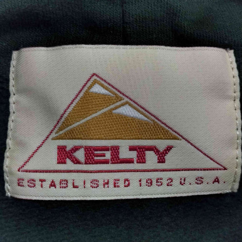 ケルティ KELTY 別注 ワンポイント ヴィンテージロゴ プルオーバーパーカー メンズ JPN:M